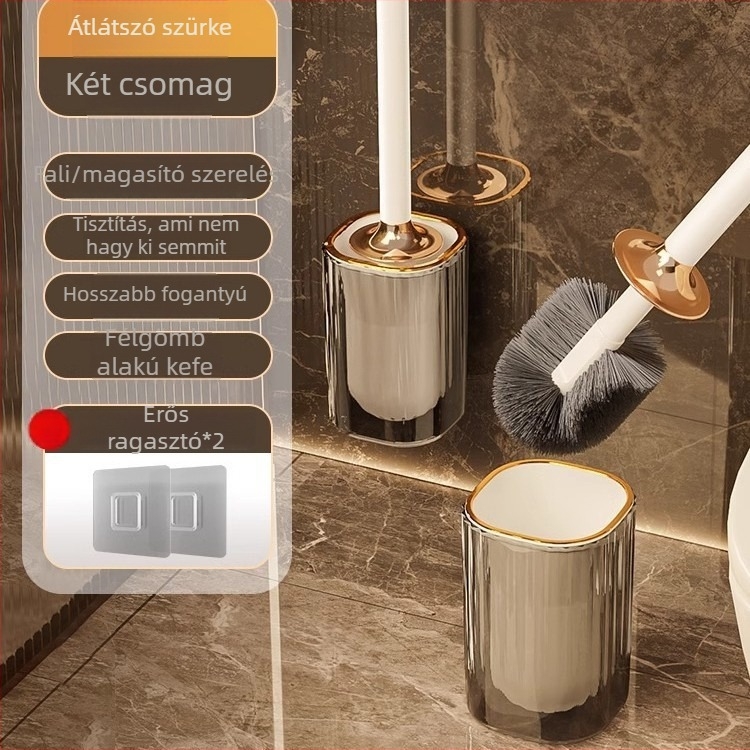 Fali WC-kefe hosszú nyéllel, műanyagból, tömeg 0,39 kg, 1 darab