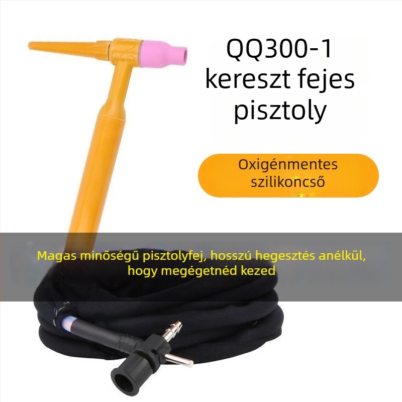Argon ívhegesztő pisztoly készlet — 300A, réz test, mag átmérője 2,4 mm, 100–200 A, hossz testreszabható