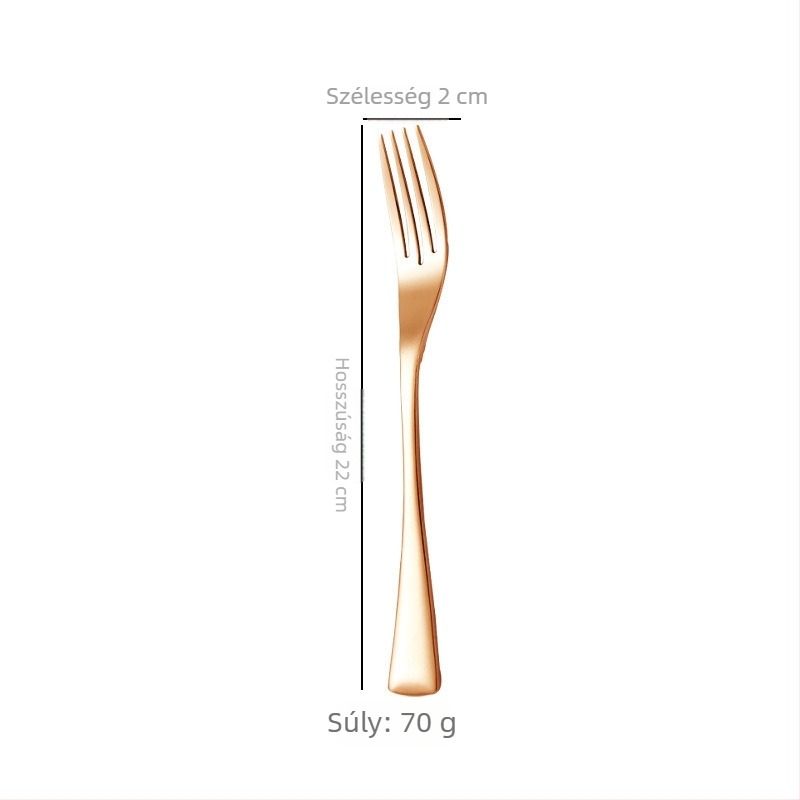 Japán stílusú vintage nyugati evőeszköz készlet, 201-es rozsdamentes acélból, matt felület, tartalmaz steak kést, villát, kanalat, kávéskanalat és gyümölcs villát