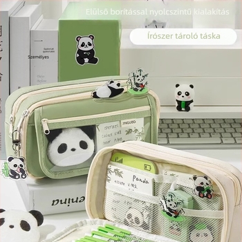 Panda tolltartó, nagy kapacitású, Oxford anyag, koreai stílus, uniszex