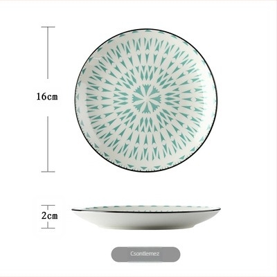 Porcelán kör alakú tál (mikrohullámú sütőben használható; logó nyomtatás; testreszabás elérhető)