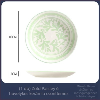 Porcelán kör alakú tál (mikrohullámú sütőben használható; logó nyomtatás; testreszabás elérhető)