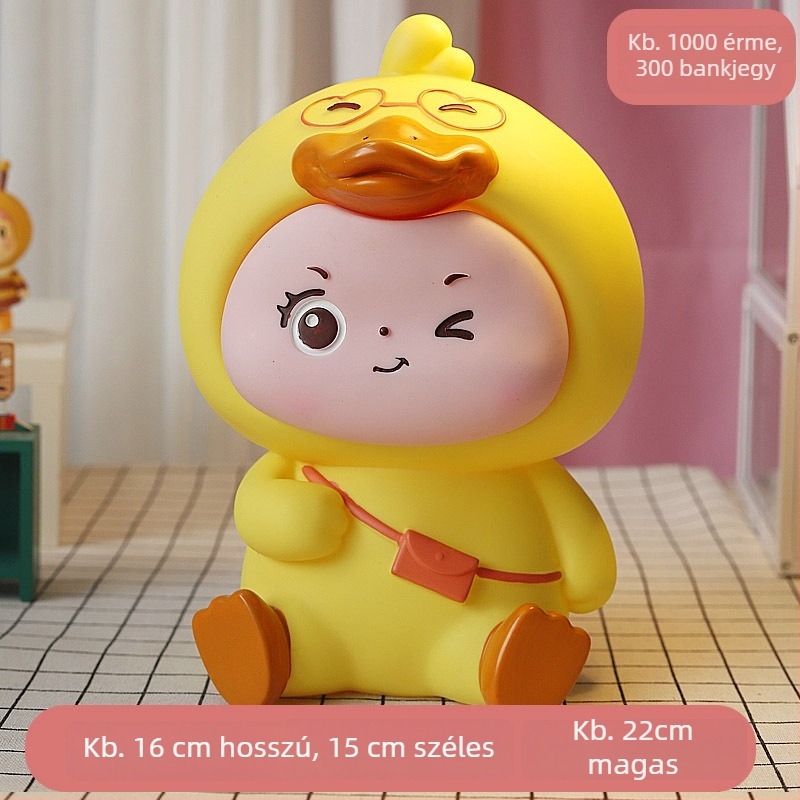Cartoon medve malacpersely vinylból, karton csomagolás, ajándék