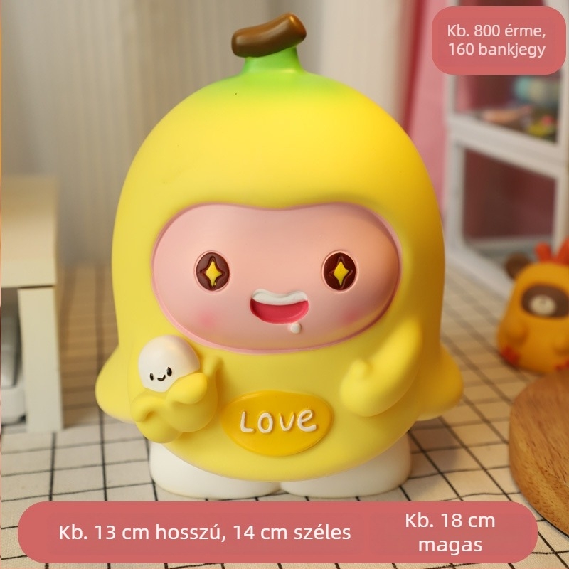 Cartoon medve malacpersely vinylból, karton csomagolás, ajándék