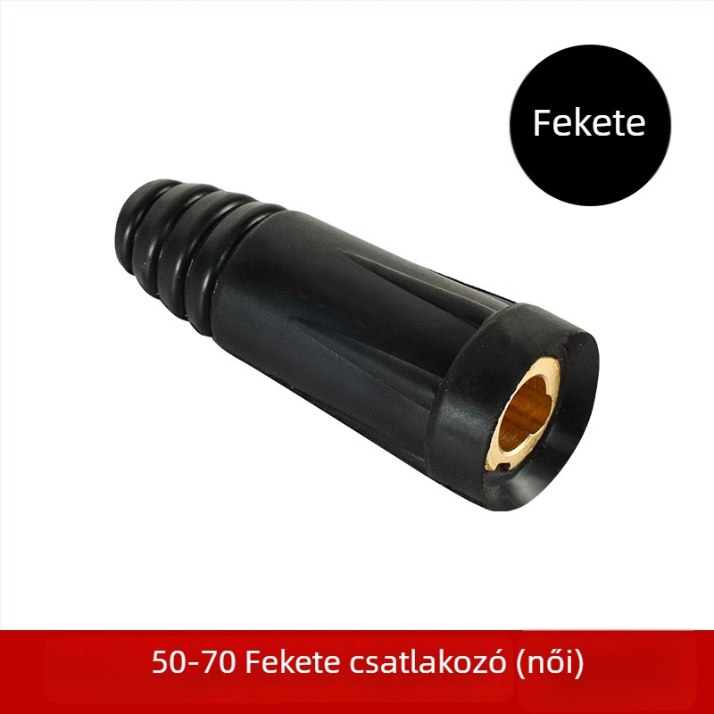 Európai stílusú hegesztőkábel gyors csatlakozódugó — tiszta réz, ólommentes