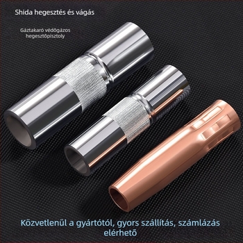 Shida réz védőduza hegesztőpisztolyhoz, bevonatos hüvely, 200A/350A/500A értékek