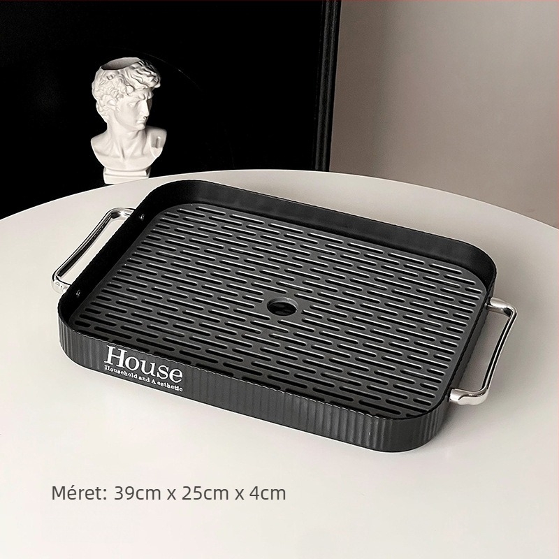 Barx Teáscsésze tartó állvány lecsöpögtető és tároló, függő üvegpohár tartó, modern egyszerű stílus, fúrás nélkül