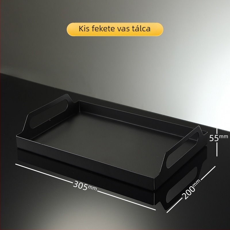 Pohárfogó és tároló tálca – fúrás nélküli telepítés, egyszerű stílus, üveg- és teás/boros kiegészítők tárolása