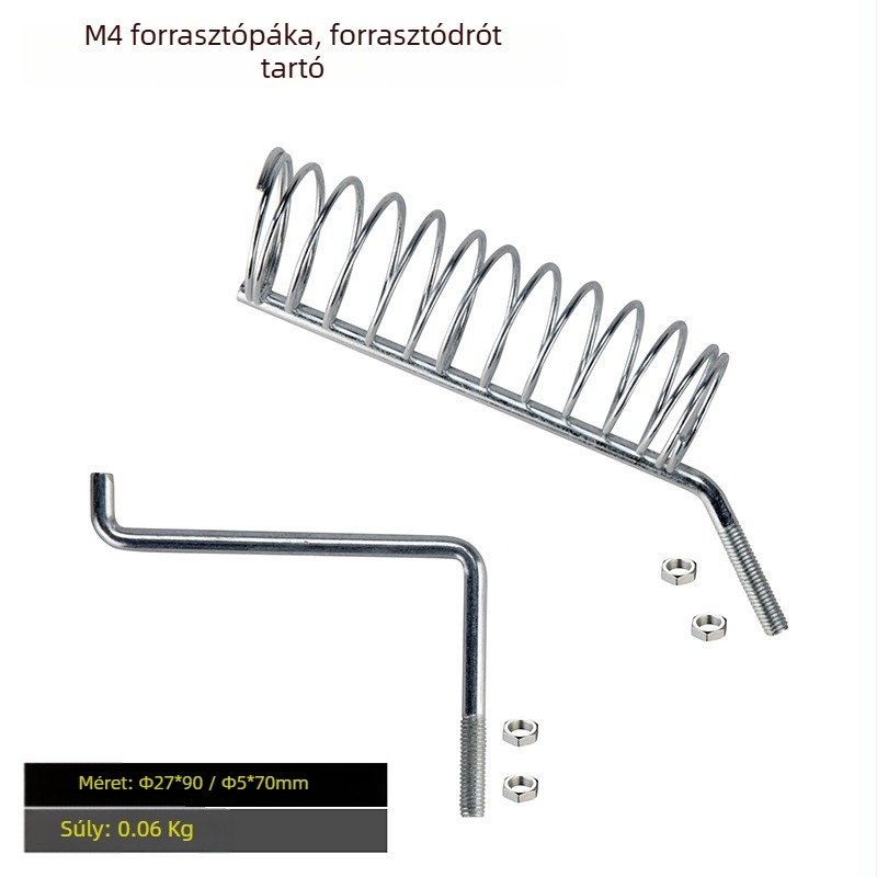 Szakmai szintű forrasztóállomás tartozékokkal, elektromos forrasztó, forraszdrót, nagyító, asztali lámpa, füstelszívó ventilátor, mágneses javító készlet