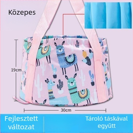 Langcheng hordozható összecsukható műanyag lábmedence lábak áztatásához