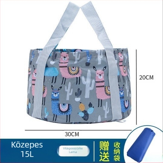 Langcheng hordozható összecsukható műanyag lábmedence lábak áztatásához