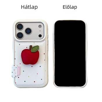 Ins-stílusú, színes pöttyös domborított tok Xiaomi 17 Pro Maxhoz