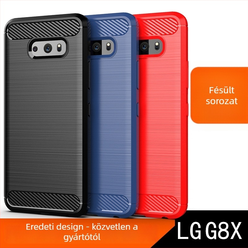 LG V50S / V50 ThinQ / G8X TPU injekciózott tok – testreszabható, ütésálló, esés elleni védelem, hőelvezetés