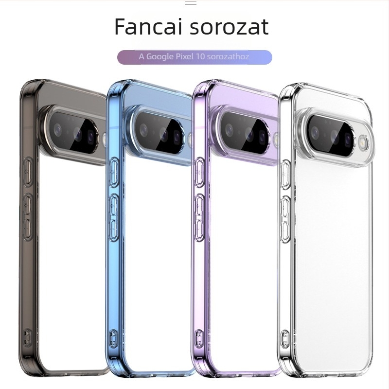 Google Pixel 10 Pro védőtok, PU+TPU, teljes lefedettség, ütésálló