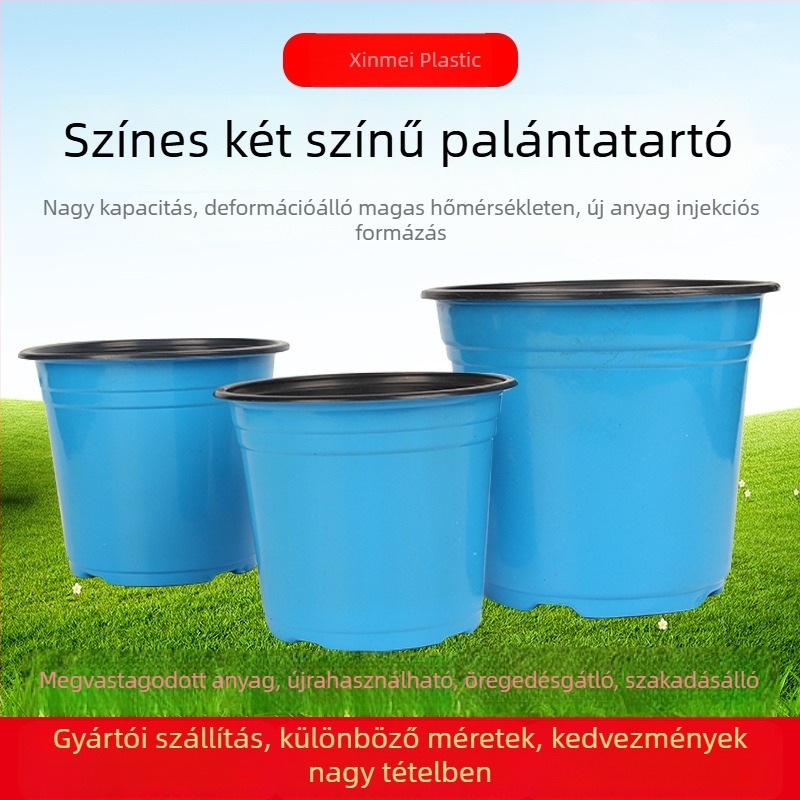 Növényedény - műanyag, korrózióálló, padlóra tervezett, zöldítés és dugványnevelés céljaira