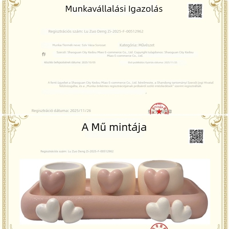 Szív alakú karikatúra gyanta cserép szukkulensekhez – kreatív asztali cserép, mini