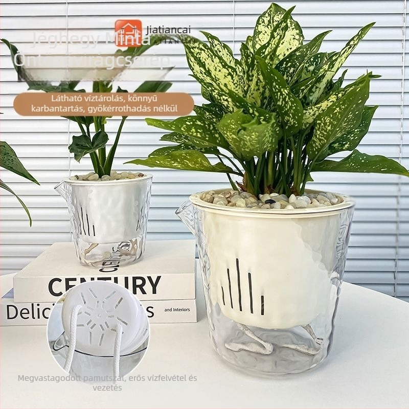 Virágtartó gyantából, korrózióálló, japán stílusú, otthoni kertészkedéshez