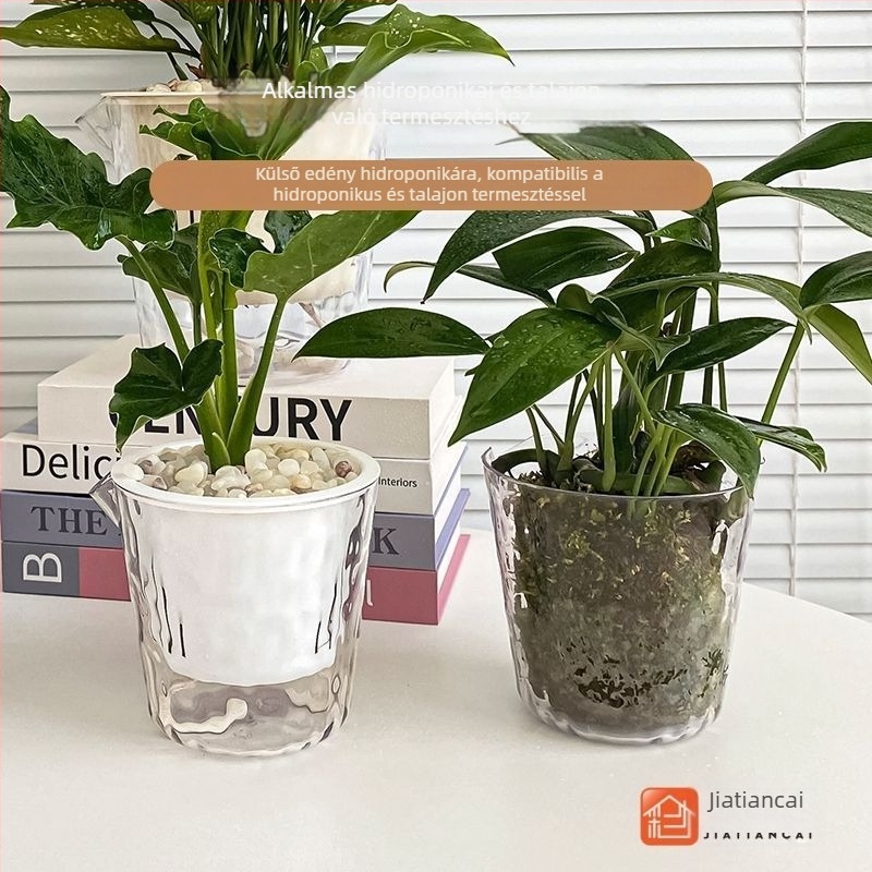 Virágtartó gyantából, korrózióálló, japán stílusú, otthoni kertészkedéshez