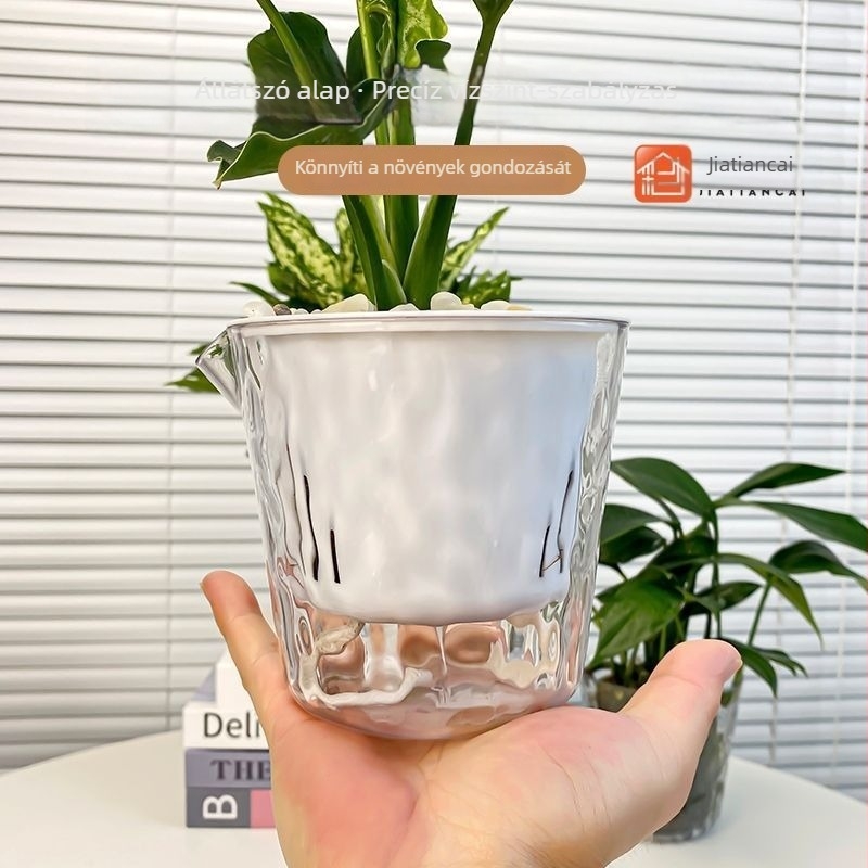 Virágtartó gyantából, korrózióálló, japán stílusú, otthoni kertészkedéshez