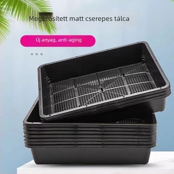 Palánta tálca | PET műanyag, korrózióálló, tartós, asztali használatra, modern minimalista stílus