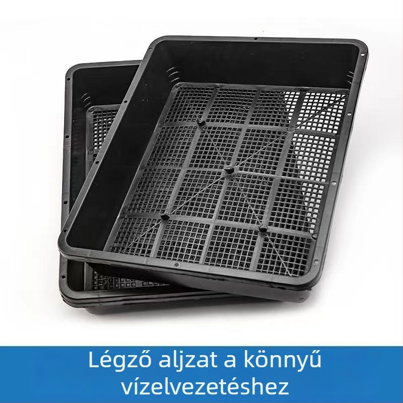 Palánta tálca | PET műanyag, korrózióálló, tartós, asztali használatra, modern minimalista stílus