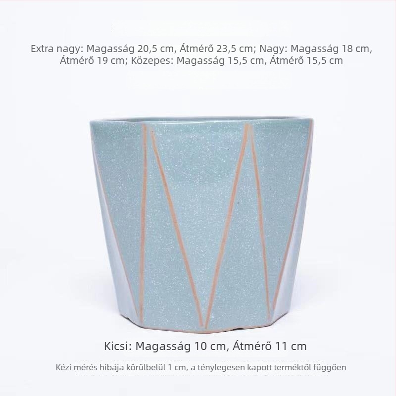 Kerámia virágtartó tálcával, extránagy méret, európai minimalistikus stílus, fehér, szukkulenták és pothos számára