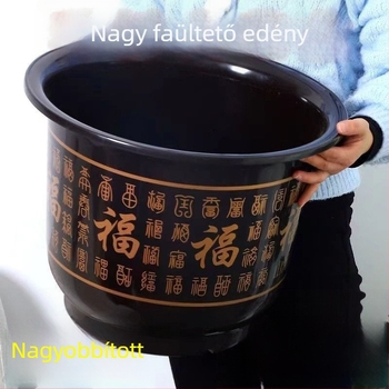 Gyökérkonténer gyantából, padlóra álló kivitel, egyszerű stílus