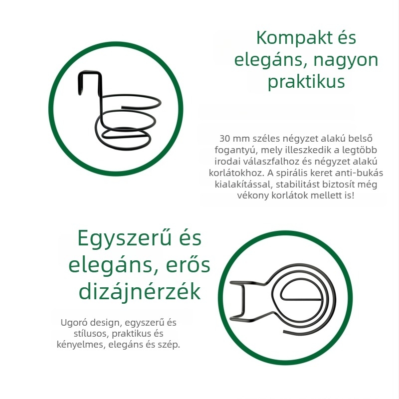 Fém növényállvány falra vagy asztalra, tálca/keret, korrózióálló, tartós, 3D görbítésű felület, sütőben égett festéssel