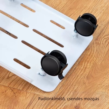 Padlón álló virágtartó alap • műanyagból • otthoni kertészkedéshez