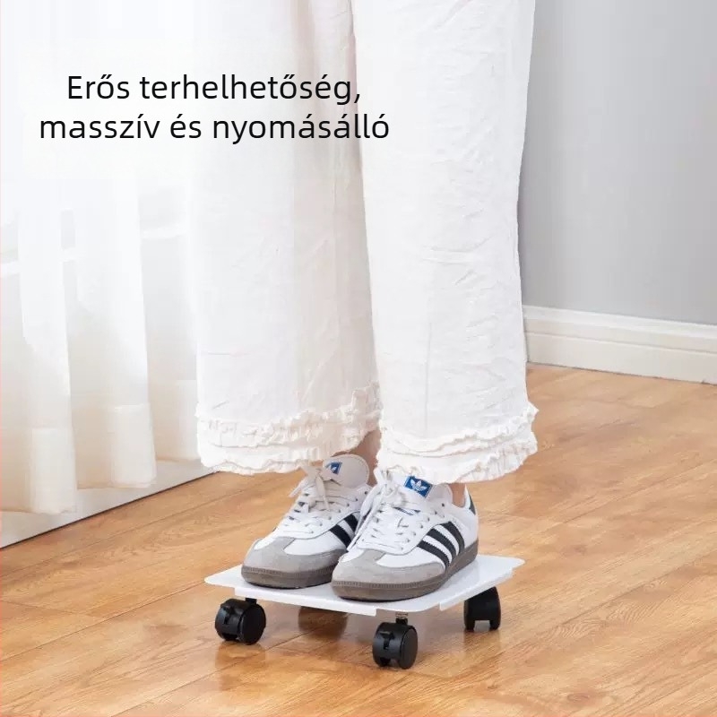 Padlón álló virágtartó alap • műanyagból • otthoni kertészkedéshez