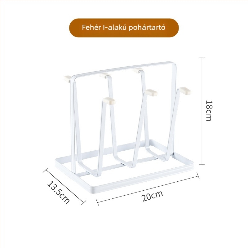 Vasból készült csészetartó, japán stílusú, fúrás nélkül, 320 g