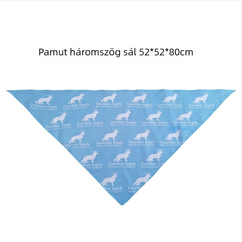 Boyue pamut drool bib kutyáknak és macskáknak, kockás minta, univerzális használat, géppel szőtt egyenes szövés, jacquard feldolgozás