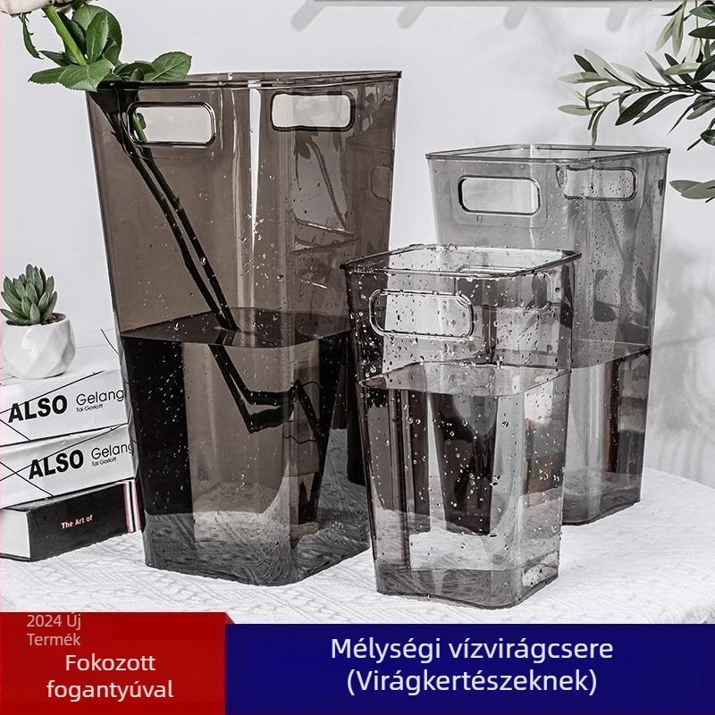 Virágcserép virágüzleteknek, padlón álló, egyszerű stílus, otthoni kertészkedéshez