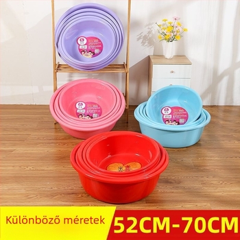 Műanyag babafürdőkáda gyerekeknek, háztartási használatra