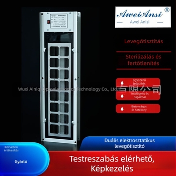 Avainas mikroelektrosztatikus légtisztító központi HVAC-hez – sterilizálás és por eltávolítás