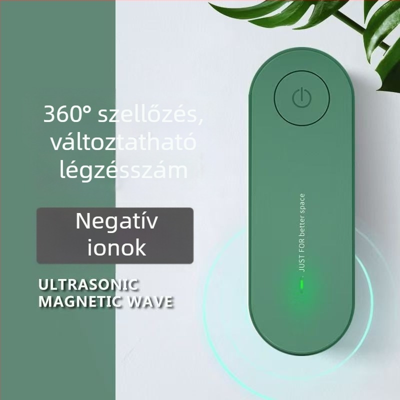 Levegőtisztító kompozit szűrővel – 50 m³/h, zaj ≤ 36 dB, alkalmas 11–20 m²-re, falra szerelhető, hálózati áramellátás