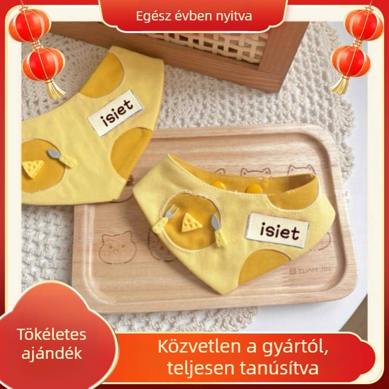 Macska háromszög sál, mohair, őszre