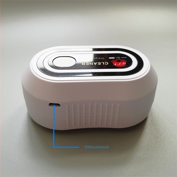 Ozonos légtisztító készülék • USB táplálás • 50 m³/h légáramlás • zaj 36–45 dB • akár 10 m²-ig • asztali kivitel