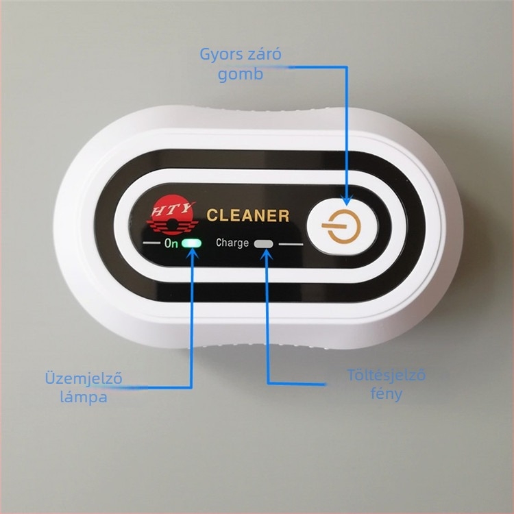 Ozonos légtisztító készülék • USB táplálás • 50 m³/h légáramlás • zaj 36–45 dB • akár 10 m²-ig • asztali kivitel