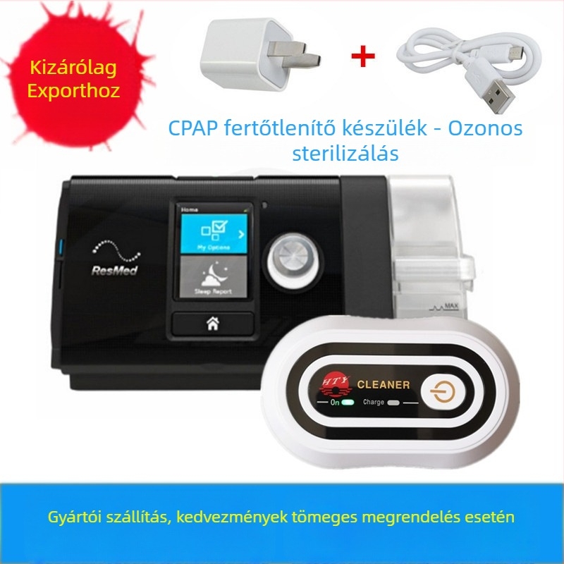 Ozonos légtisztító készülék • USB táplálás • 50 m³/h légáramlás • zaj 36–45 dB • akár 10 m²-ig • asztali kivitel