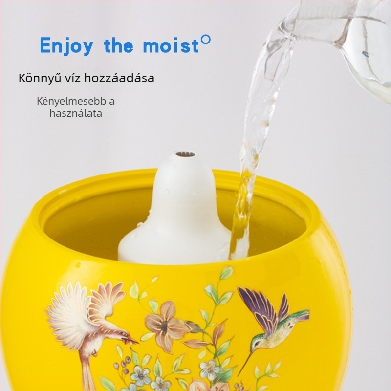 Kerámia asztali párásító, ultrahangos, csendes működés, 21–30 m2-re, 2,6–4,0 L tartály, 1 ködkimenet