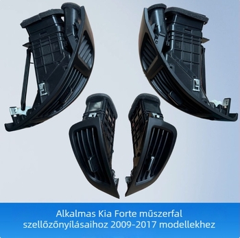 Kia Forte műszerfal klímaberendezés szellőzője – bal, jobb és középső, hűtés és fűtés