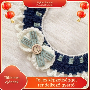 Macskának szóló mohair háromszög sál őszre