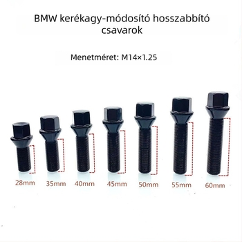 36136890324 BMW kerékagy bővítőcsavarok külső hatszögfejjel, 36136774896