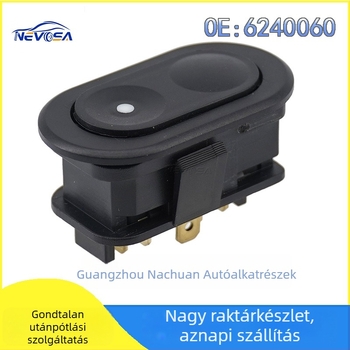 NEVOSA 6240060 Elektromos ablakemelő kapcsoló Opelhez