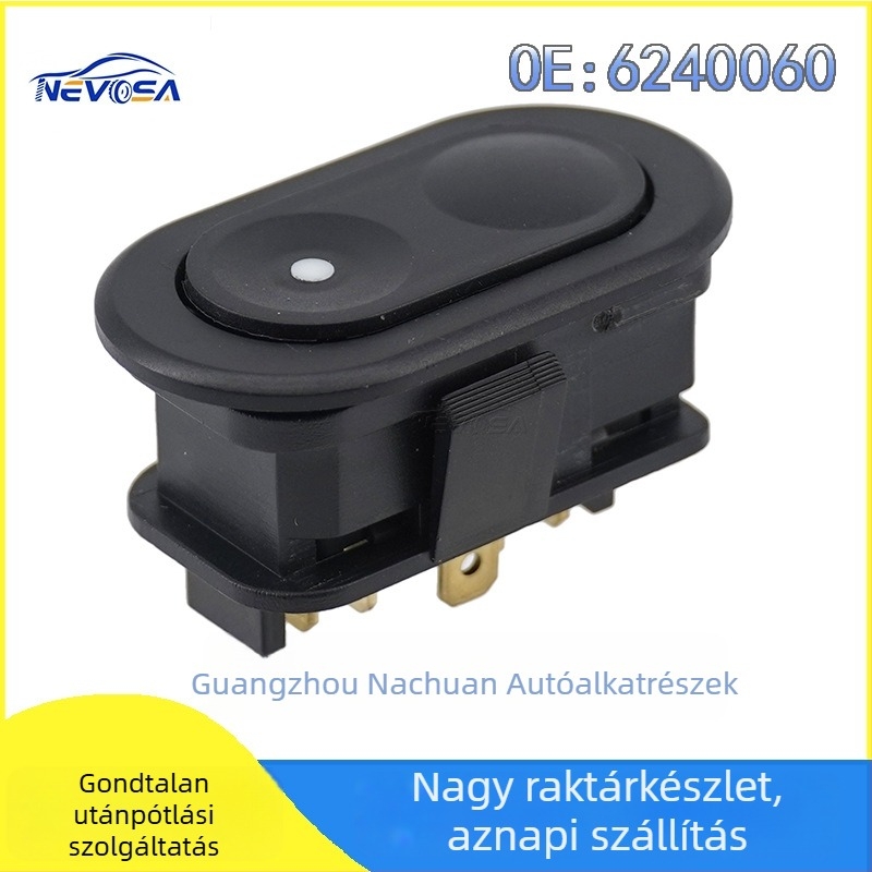NEVOSA 6240060 Elektromos ablakemelő kapcsoló Opelhez