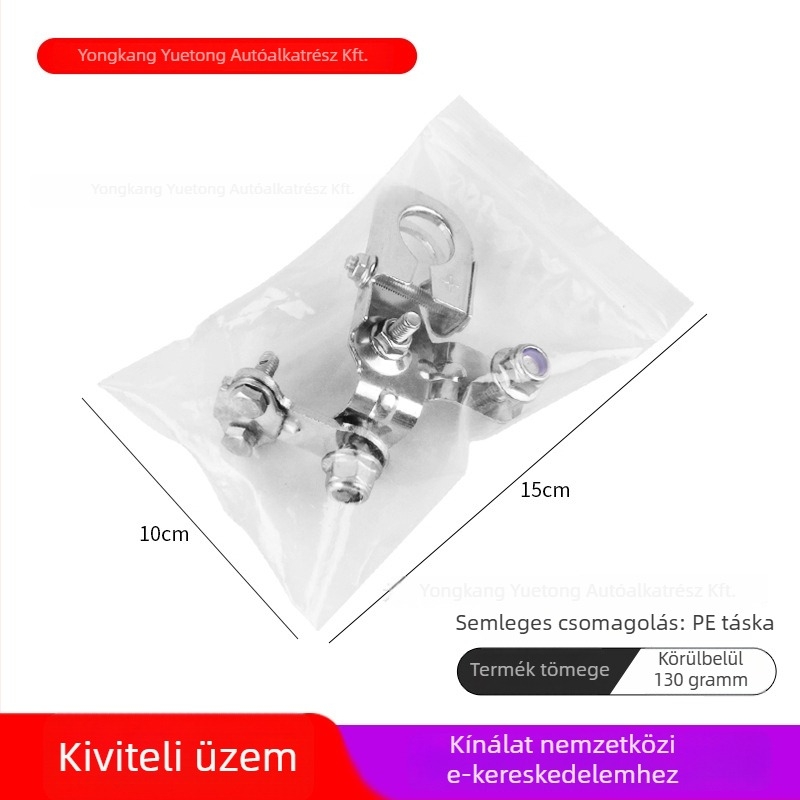 NST BC2519 akkumulátor terminál klipsz Raptor F150 – pozitív érintkezés, anyag: sárgaréz és rozsdamentes acél, modell BC2519.