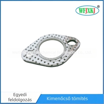 Kibocsátócső tömítés 125cc robogó és autó sorozathoz – Wfjxkj; grafit kúpos tömítés, réz alátét, azbeszt tömítés; acél konstrukció; testre szabható