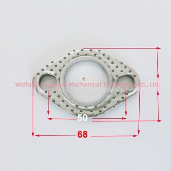 Kibocsátócső tömítés 125cc robogó és autó sorozathoz – Wfjxkj; grafit kúpos tömítés, réz alátét, azbeszt tömítés; acél konstrukció; testre szabható