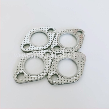 Kibocsátócső tömítés 125cc robogó és autó sorozathoz – Wfjxkj; grafit kúpos tömítés, réz alátét, azbeszt tömítés; acél konstrukció; testre szabható